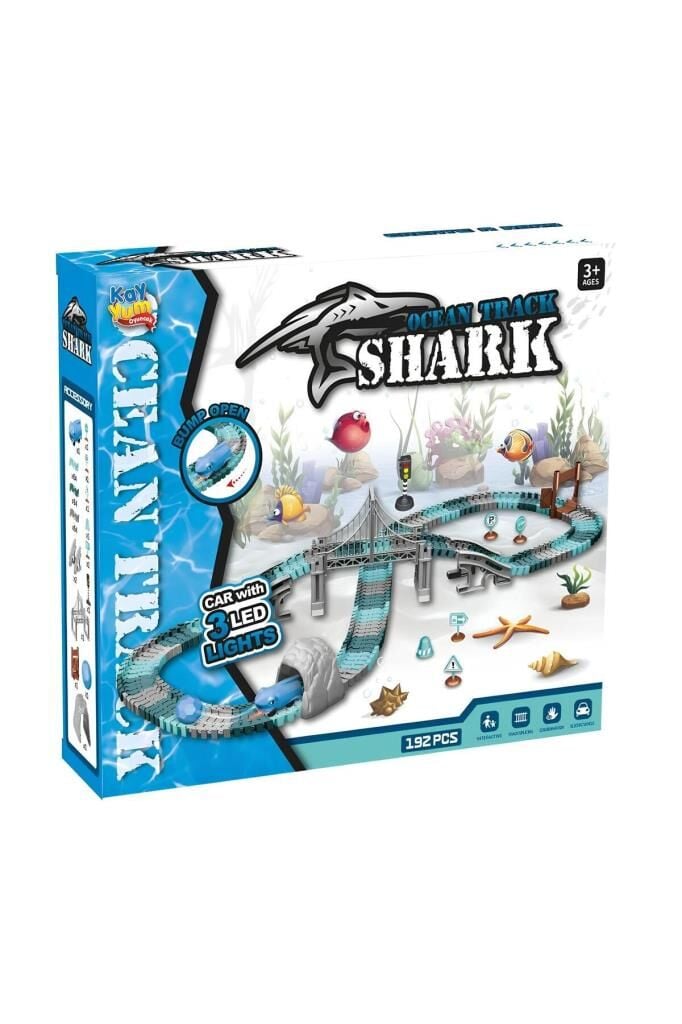 Shark Tracks Yol Seti 192 Parça