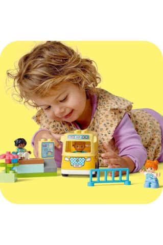 LEGO ® DUPLO® Kasabası Otobüs Yolculuğu 10988 - 2 Yaş ve Üzeri  Oyuncak Yapım Seti (16 Parça)