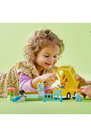 LEGO ® DUPLO® Kasabası Otobüs Yolculuğu 10988 - 2 Yaş ve Üzeri  Oyuncak Yapım Seti (16 Parça)