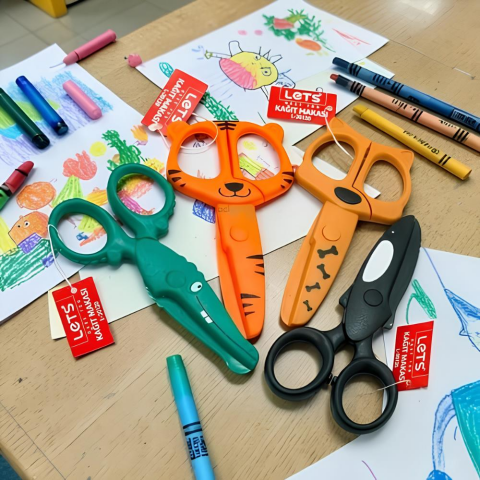 Lets Plastik Kağıt Makası Tekli