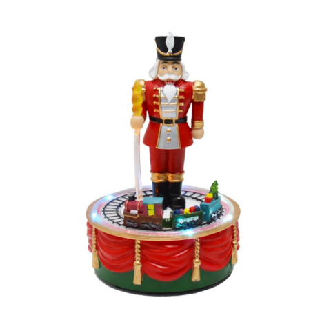 Forever Ledli Müzikli Dönen Kurşun Asker 22cm