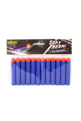 Yedek Yumuşak Dart Mermisi 12'li