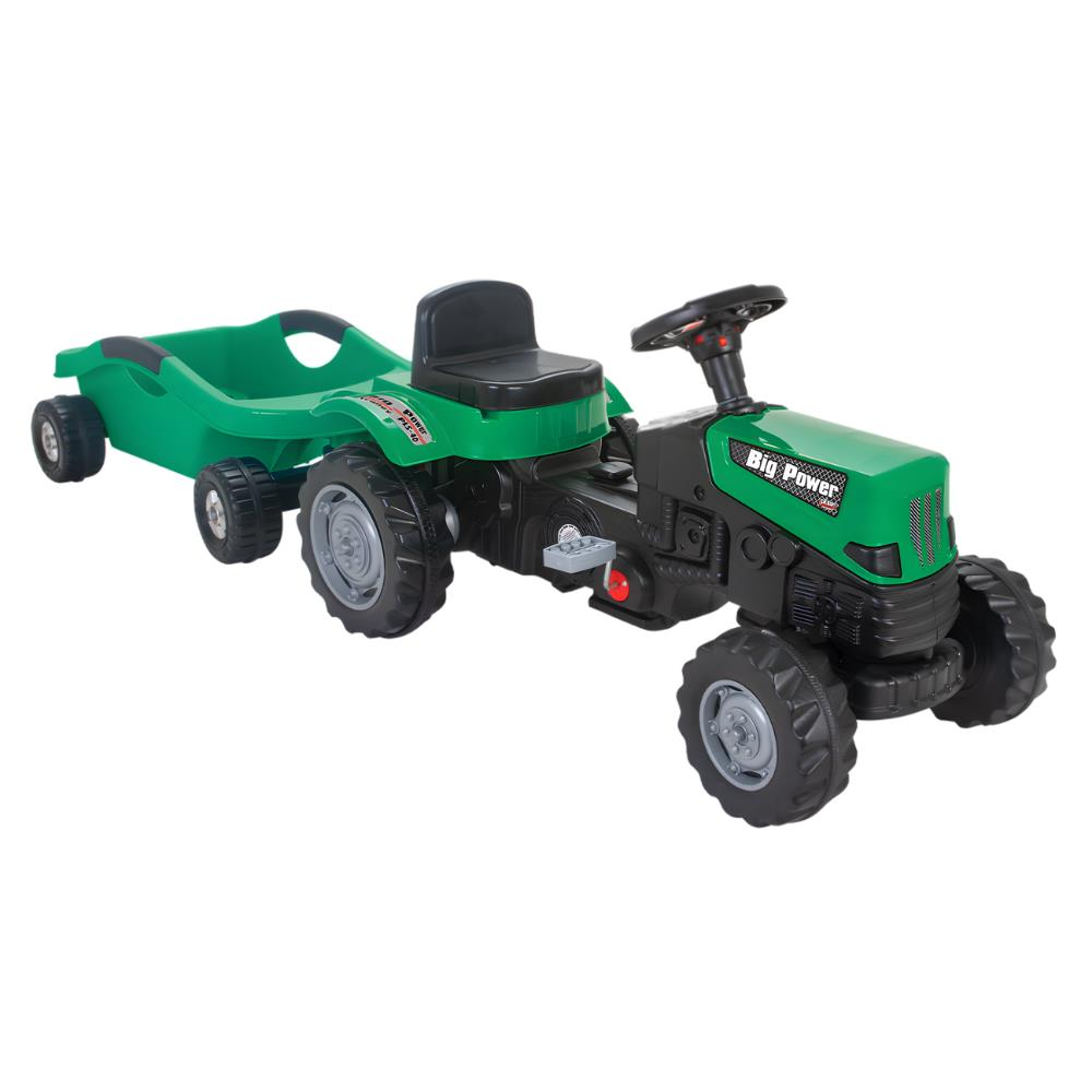 P Power Pedallı Big Trolley Traktör