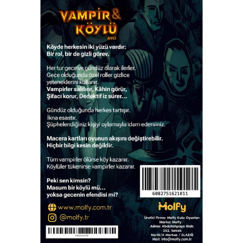 Vampir Köylü Kart Oyunu