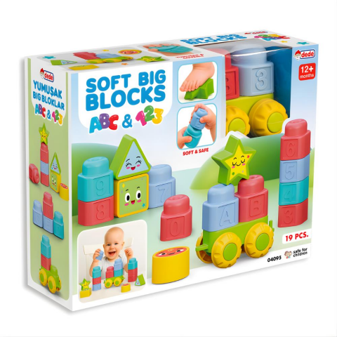 Yumuşak Big Bloklar ABC & 123