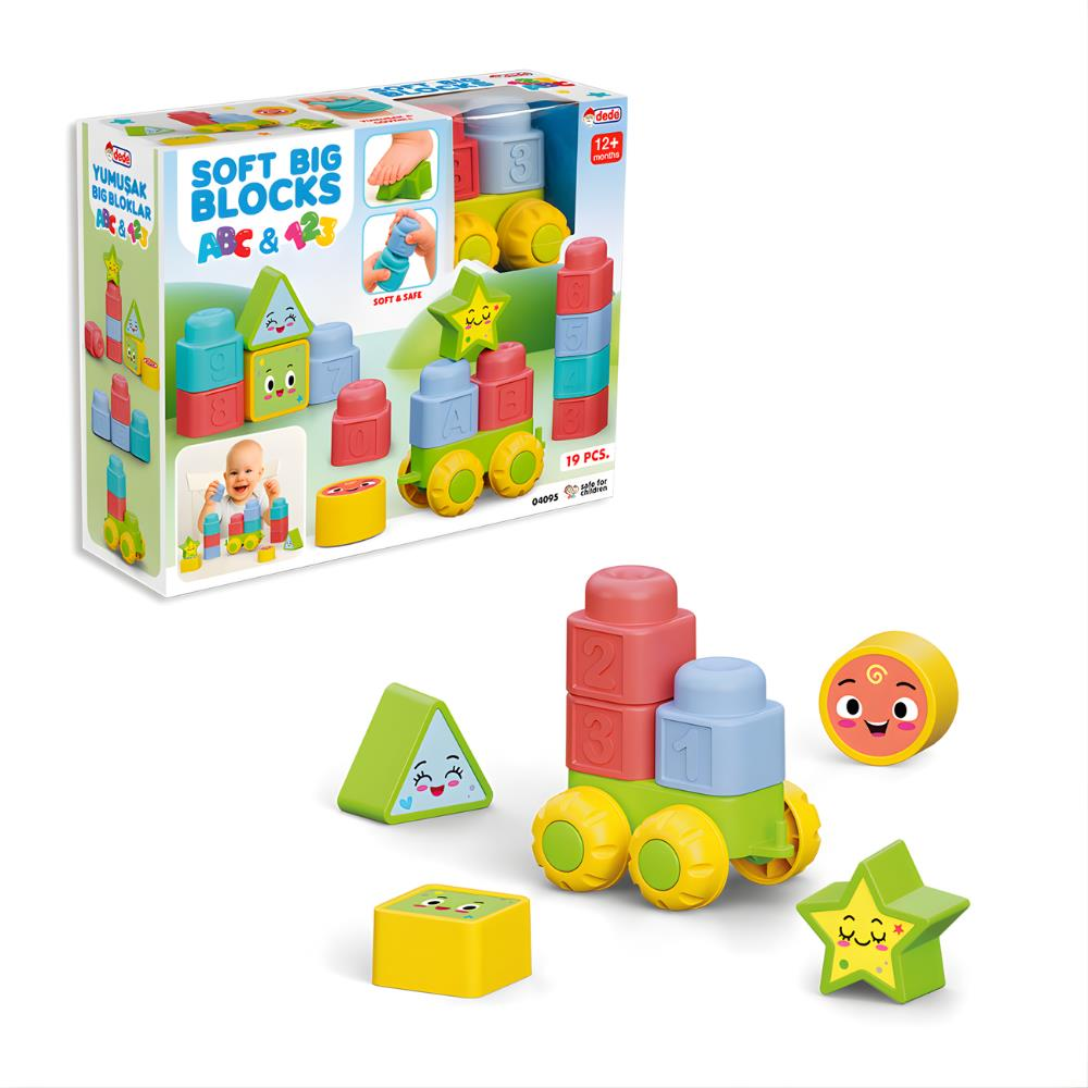Yumuşak Big Bloklar ABC & 123