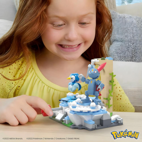MEGA Pokémon Piplup ve Sneasel Kış Macerası Seti, 7 yaş ve üzeri, HKT20