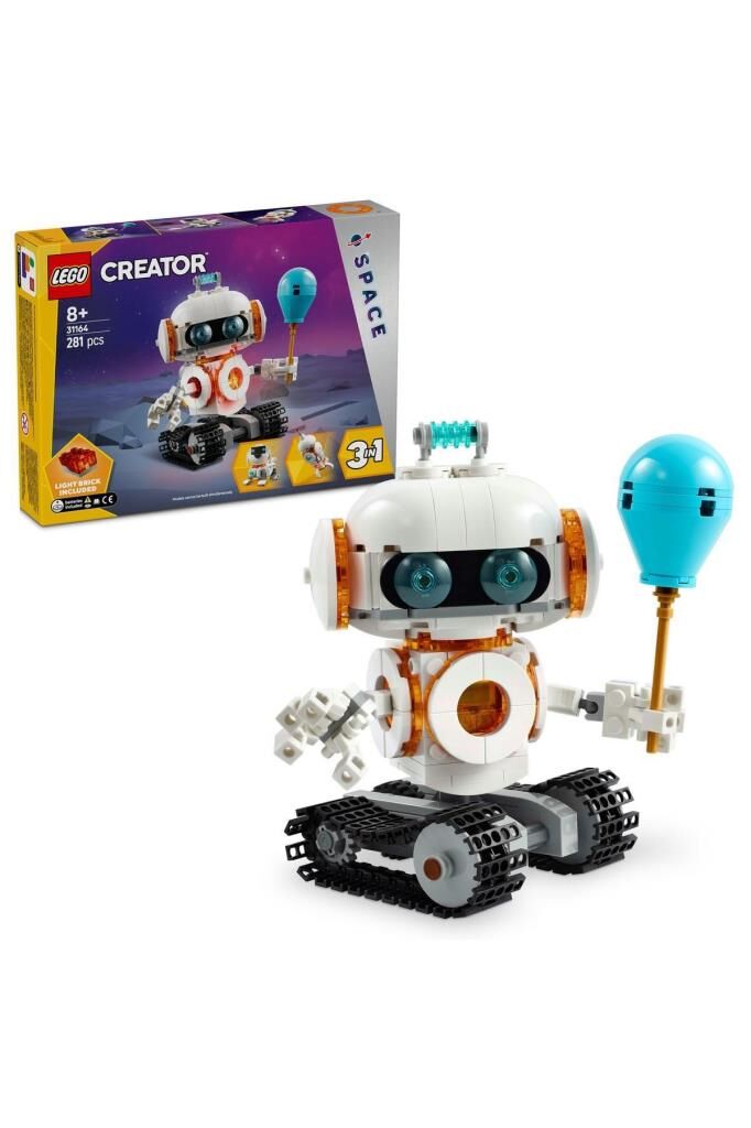 LEGO ® Creator 3’ü 1 Arada Uzay Robotu 31164 - 8 Yaş ve Üzeri Oyuncak Yapım Seti (281 Parça)