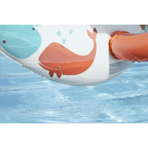 Bestway Gölgeli Konfor Peluş Bebek Teknesi 33 x 26 İnç veya 84 x 67 cm