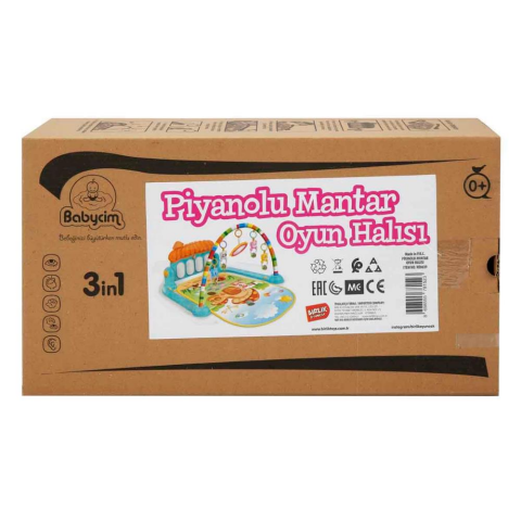 Babycim Piyanolu Mantar Oyun Halısı