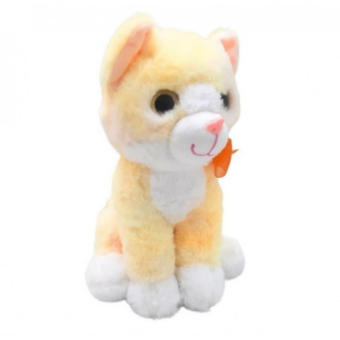 Peluş 30 Cm Renkli Kedi