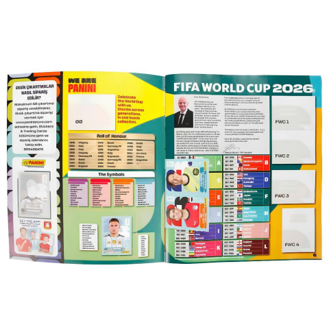 FIFA World Cup 2026 Çıkartma Albümü