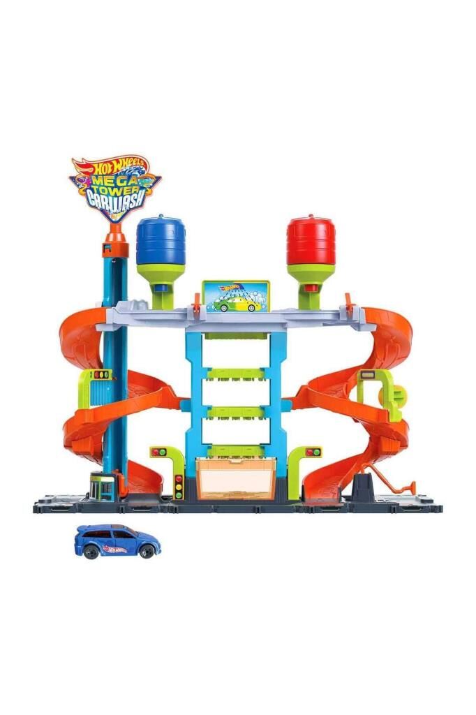 Hot Wheels Mega Araba Yıkama Kulesi