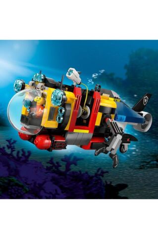 LEGO ®City Helikopter, İtfaiye Kamyonu ve Denizaltı Karışımı 60462 - 7 Yaş ve Üzeri Yapım Seti (874P)
