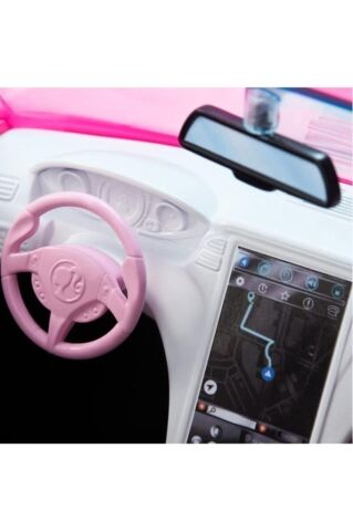 Barbie Cabrio 2 Kişilik Arabası Tekerlekli Pembe Araba Ve Gerçekçi Detaylar