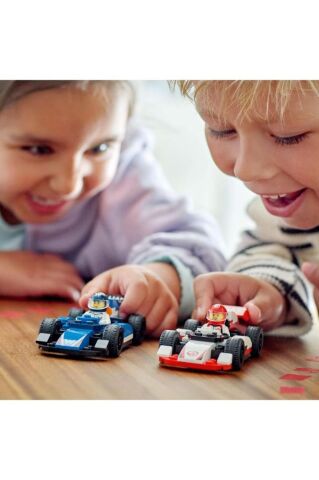 LEGO ® City F1® Williams Racing ve Haas F1® Yarış Arabaları 60464 - 4 Yaş ve Üzeri Yapım Seti (92 P)