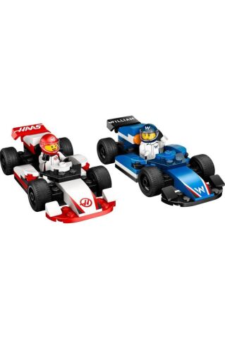 LEGO ® City F1® Williams Racing ve Haas F1® Yarış Arabaları 60464 - 4 Yaş ve Üzeri Yapım Seti (92 P)