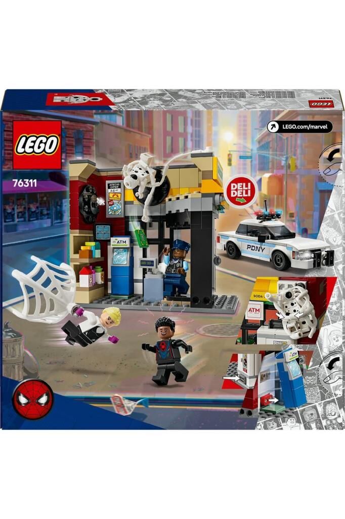 LEGO ® Marvel Spider-Verse: Miles Morales, Spot'a Karşı 76311 - 9 Yaş ve Üzeri Yapım Seti (375 Parça)