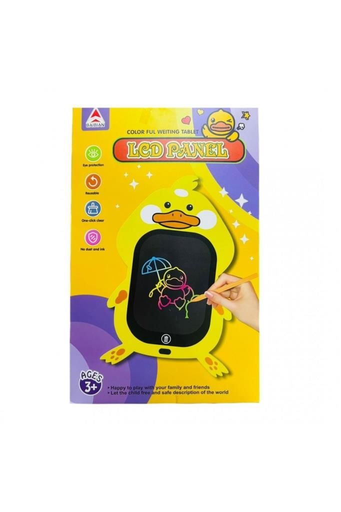 Yazı Tableti Ördek Şeklinde Çocuk LCD Yazma Tableti