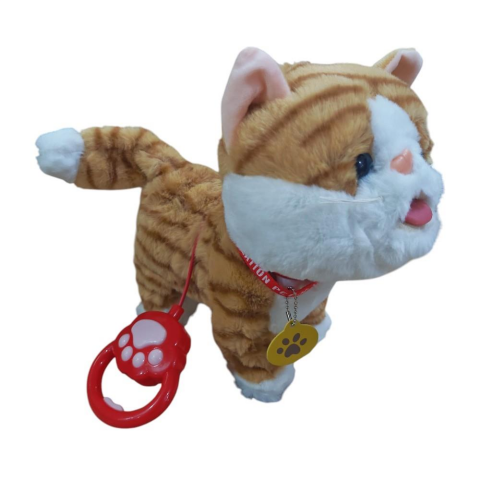 El Kontrollü Yürüyen Peluş Kedi