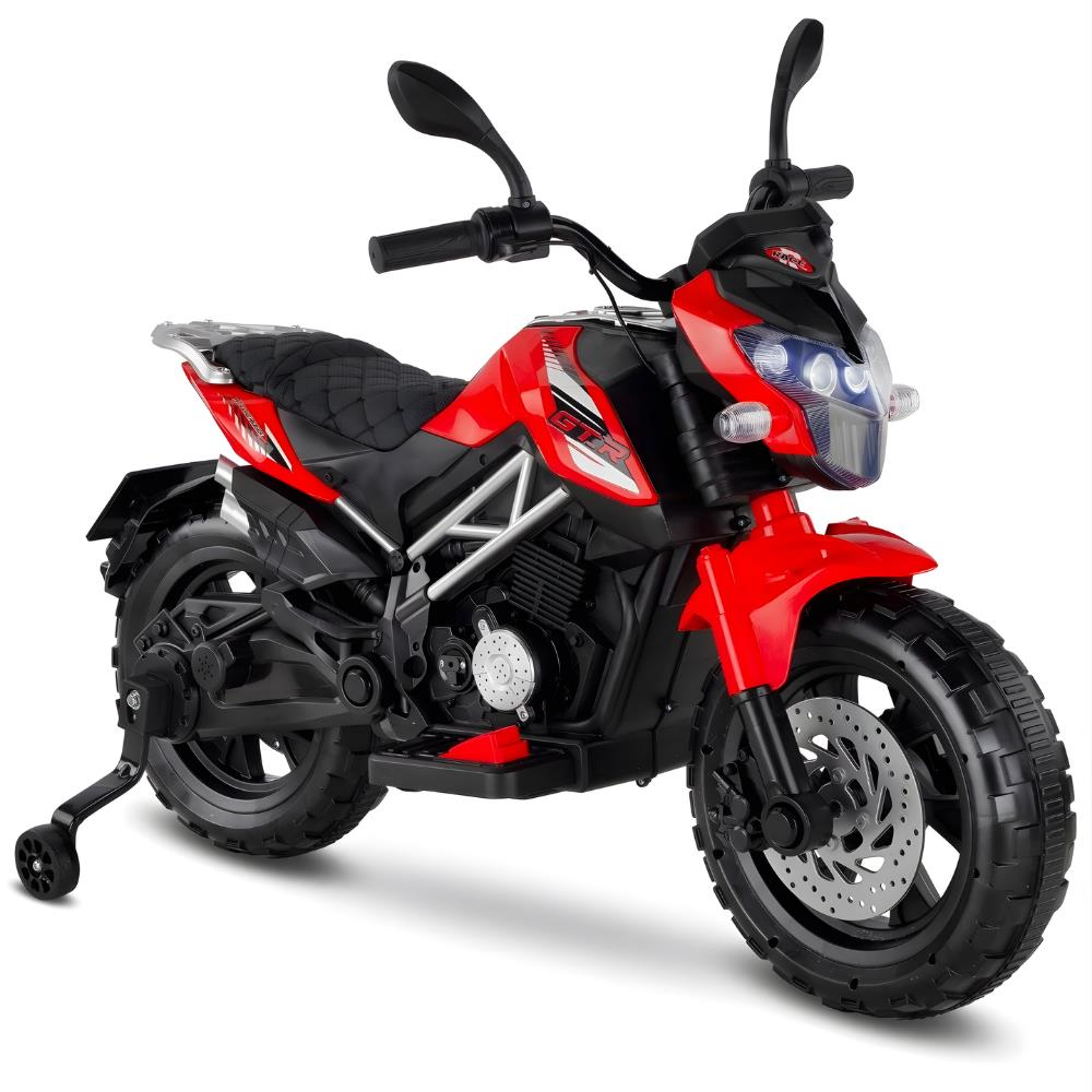 Babyhope 447 Motocross Akülü Motor Çocuk Motoru 12V