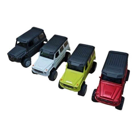 Display Sesli Metal Jeep Çek Bırak Araba