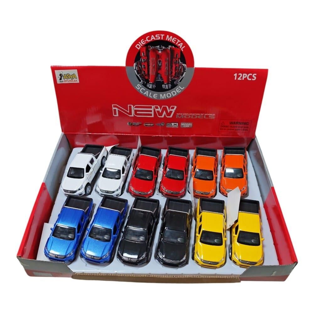 Metal Çek Bırak Pickup 12'li Display