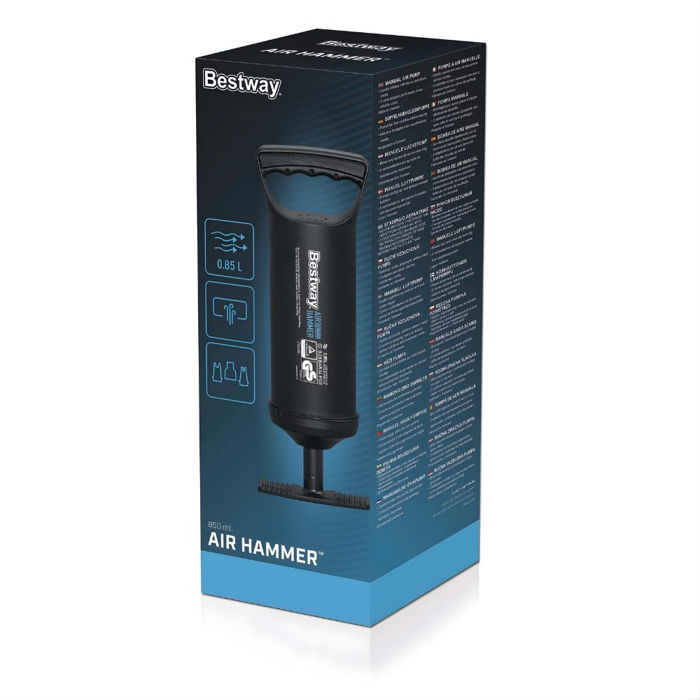 Bestway® 62002 Air Hammer™ 850 ML Manuel Şişirme Aparatı Havuz Pompası