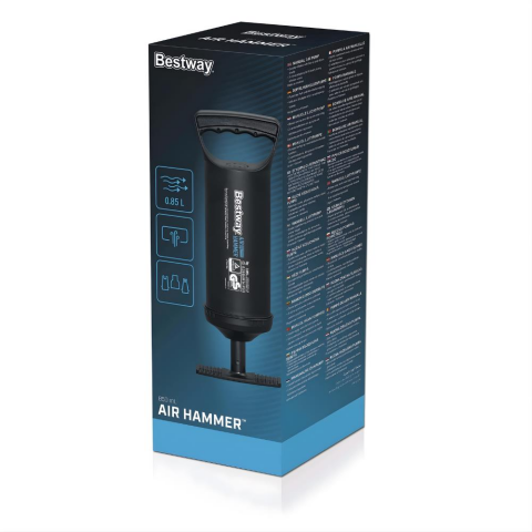 Bestway® 62002 Air Hammer™ 850 ML Manuel Şişirme Aparatı Havuz Pompası