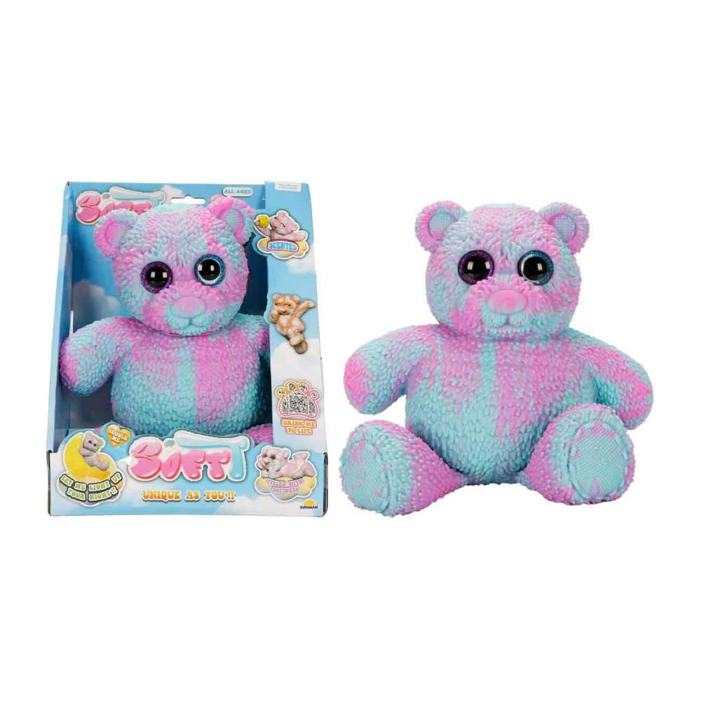 SoftT Karanlıkta Parlayan Deluxe Yumuşak Ayıcık