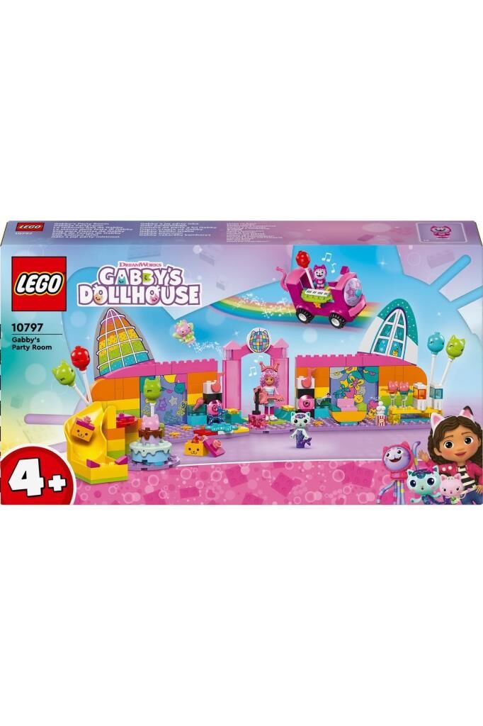 Gabby’s Dollhouse Gabby’nin Parti Odası 10797 - 4 Yaş ve Üzeri Çocuklar için Yarat?