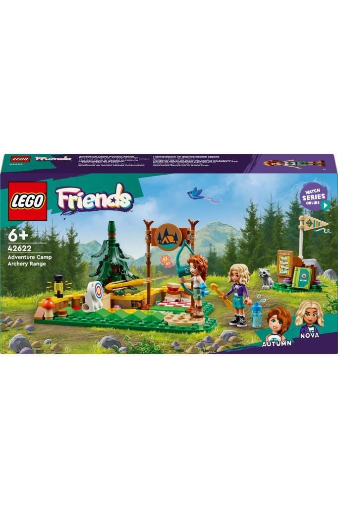 Friends Macera Kampı Okçuluk Alanı 42622 - 6 Yaş ve Üzeri Çocuklar için Autumn ve Nova M