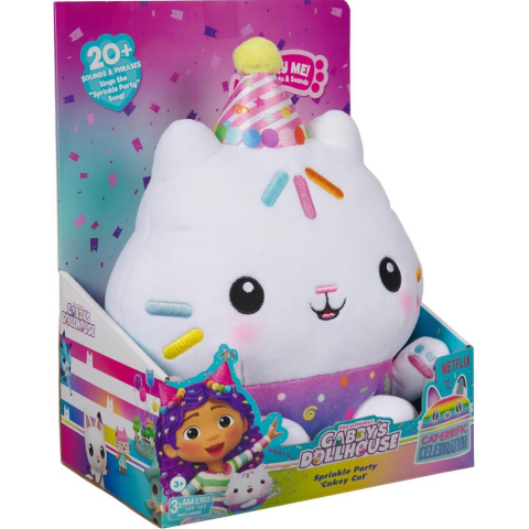 Gabbys Dollhouse Özellikli Cakey Peluş
