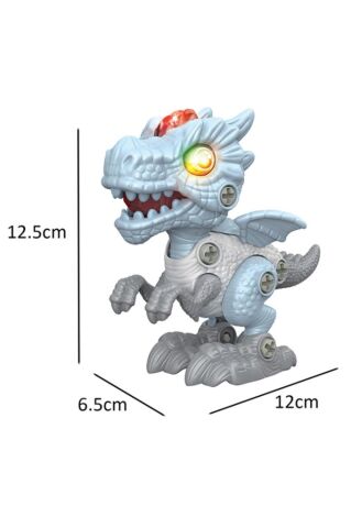Eğitici Sesli Işıklı Sök-Tak Dinozorlar - Robo Drago