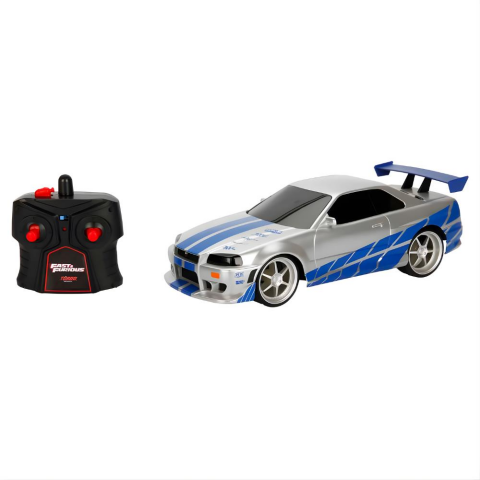 1:16 Fast & Furious Brian’s Nissan Skyline GT-R USB Şarjlı Uzaktan Kumandalı Araba