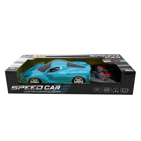 Gokidy Full Fonksiyon Uzaktan Kumandalı Pilli Speed Car 1:24 Ölçek
