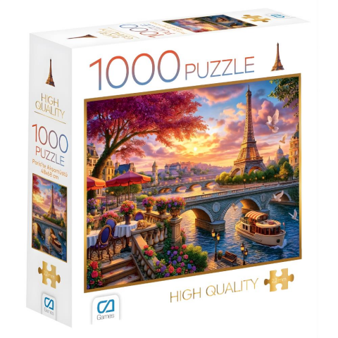 Ca Games Pariste Akşam Üstü Puzzle 1000 Parça