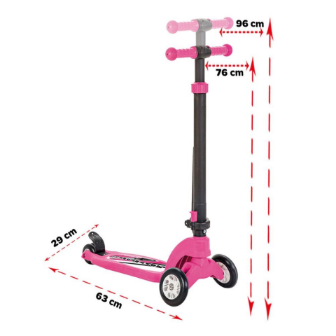 Adventure Scooter Pembe