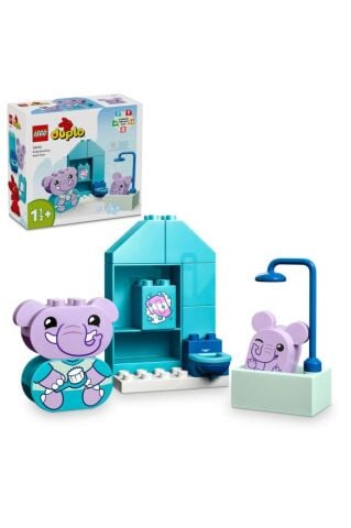 LEGO ® DUPLO® İlk Günlük Rutinlerim: Banyo Zamanı 10413 - Eğitici Banyo Oyuncağı Yapım Seti (15Parça)