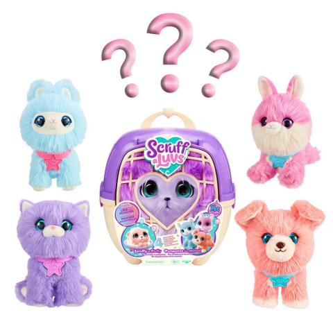 Scruff A Luvs Sevimli Peluş Sürpriz Paket S3 CRU15000