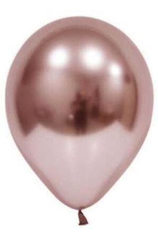 Balon Krom Parlak 12 Inc Rose Gold 50 Adet