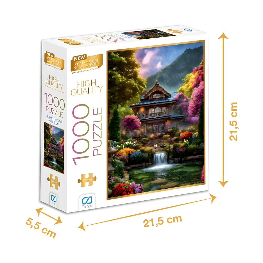 Ca Games Japon Bahçesi Puzzle 1000 Parça