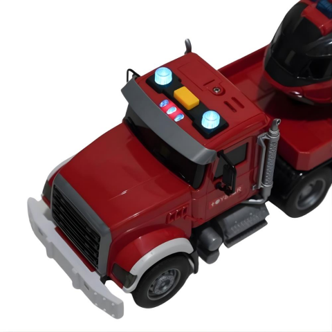 Enfal Oyuncak Lets Drive Sesli ve Işıklı Büyük İtfaiye Tırı