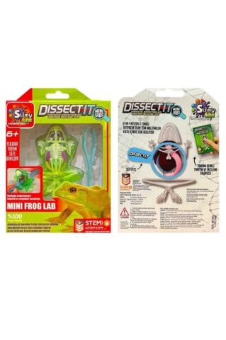 Slimy Lab Mini Kurbağa Laboratuvarı Deney Seti 6+