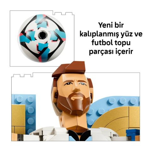 LEGO® Editions Lionel Messi – Futbol Efsanevi 43015