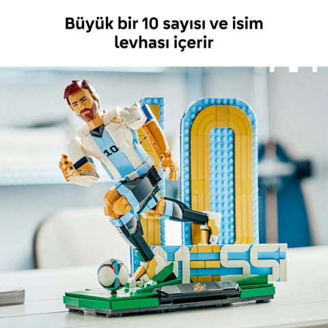 LEGO® Editions Lionel Messi – Futbol Efsanevi 43015