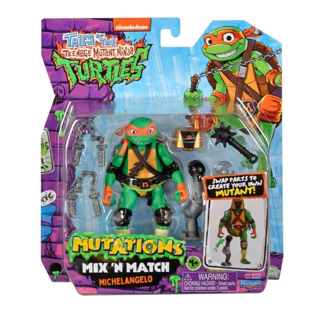 Teenage Mutant Ninja Turtles Mutations Mix N Match Michalengelo Figürü T0201500
