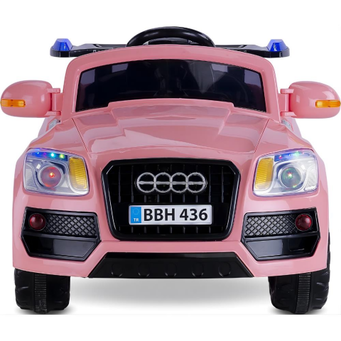 436 Akülü Araba Pastel Pembe