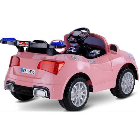 436 Akülü Araba Pastel Pembe