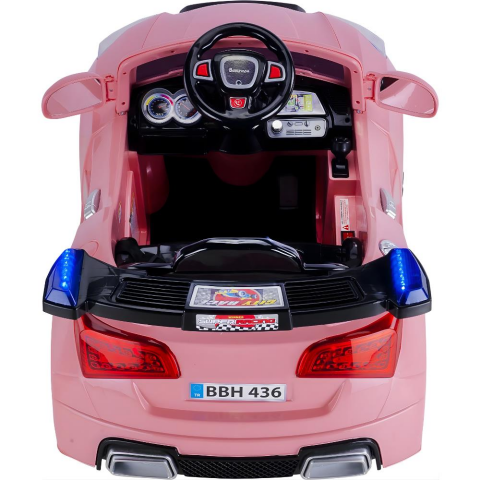 436 Akülü Araba Pastel Pembe
